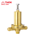 Natural color brass forging Pressure relief valve